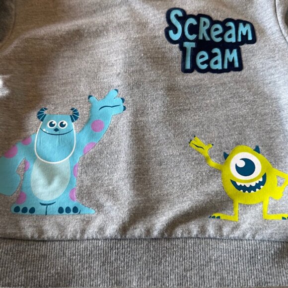 Disney Baby Monsters Inc Scream Team Sweatshirt Sz 0-3 months - Picture 7 of 9